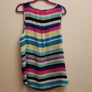 Torrid Tops - Torrid multi color striped sleeveless blouse sz 1 Torrid Tops - Torrid multi color striped sleeveless blouse sz 1